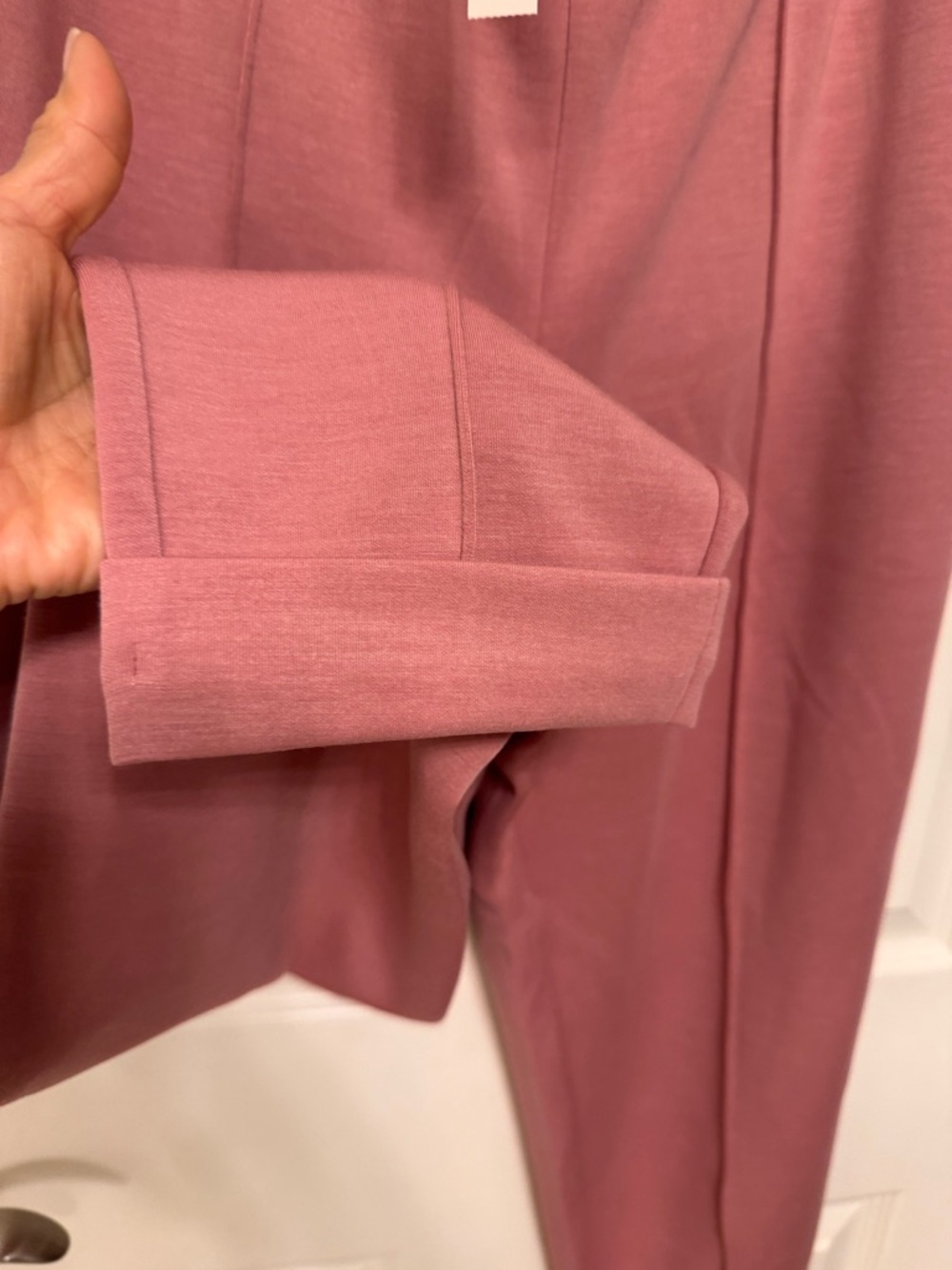 New - Soma Cinder Rose Ponte Track Joggers - Picture 6 of 9